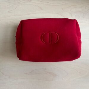 New Dior Red Cosmetic Pouch